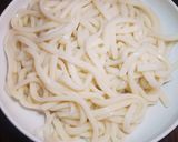簡単☆冷製明太うどん作り方1写真
