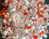 簡単！タイ料理☆海老入りガパオライス！作り方6写真