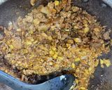 たけのこ肉味噌ジャンのカフェ風作り方4写真