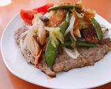 ほったらかし！分厚いお肉と柔らか蒸し野菜作り方7写真