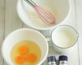 *キノコとベーコンの濃厚チーズキッシュ♪作り方7写真