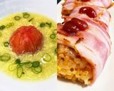 簡単！ごはんとチーズのベーコン巻き作り方4写真