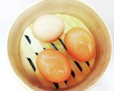 せいろ蒸し卵(蒸籠蒸し7分の卵)で味玉!作り方1写真