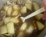 大根と豚肩ロースのさっピリ煮作り方8写真
