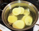 簡単新じゃがのチーズコンビーフ作り方1写真