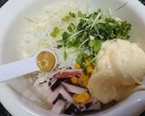ゆでイカde節約【イカの辛しマヨサラダ】作り方4写真