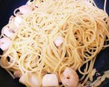 【低脂質8.5g】海鮮ペペロンチーノ風作り方7写真