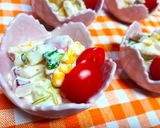 ゆでイカde節約【イカの辛しマヨサラダ】作り方5写真