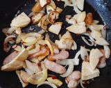 パセリジェノベーゼソースタケノコパスタ作り方6写真