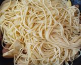 パセリジェノベーゼソースタケノコパスタ作り方9写真