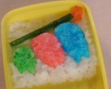 こどもの日のお弁当♪こいのぼりキャラ弁♪作り方4写真