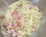 全卵で簡単カルボナーラ☆生クリーム不要作り方6写真