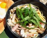 メスティンで！キノコの和風スープパスタ作り方7写真