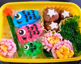 こどもの日のお弁当♪こいのぼりキャラ弁♪作り方10写真