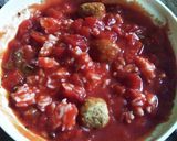 トマト缶のレンジリゾット作り方2写真