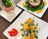 おもてなしに♪ポテトサラダの簡単盛り付け作り方5写真