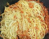ツナとトマトソースのスパゲッティ作り方5写真
