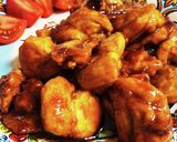 甘さを控えたヨシダソースで照り焼きチキン作り方5写真