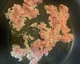 鳥ももひき肉ともやしのごま油炒め作り方2写真