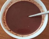 低糖質チョコプリン♪材料3つ作り方3写真