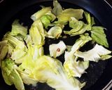 ワンパン簡単春キャベツとツナのパスタ作り方2写真