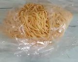 パセリジェノベーゼソースタケノコパスタ作り方8写真
