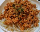 簡単!激ウマ!豚ひき肉の洋風肉味噌もやし作り方6写真