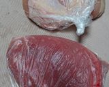 豚もも肉(塊)の柔らか煮豚作り方1写真