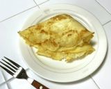 クリームチーズピーナッツバタークレープ作り方10写真