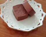 低糖質チョコプリン♪材料3つ作り方9写真