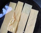 乾燥豆腐と青梗菜の椎茸醬炒め作り方1写真