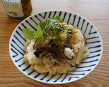 牡蠣とたけのこの炊き込みご飯作り方5写真