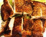 鶏モモ肉のさっくりしっとりステーキ作り方13写真