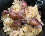 麺つゆで!ホタルイカの炊き込みご飯作り方4写真