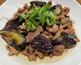 豚こま肉と茄子のオイスター炒め作り方6写真