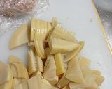 竹の子のそぼろ煮作り方1写真