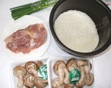 椎茸炊き込みご飯♪簡単漢方薬膳作り方1写真