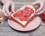甘さ控えめ果肉大きめで美味しい苺ジャム作り方8写真