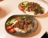 焼き肉のっけ丼作り方6写真