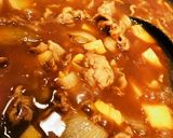 筍と菊芋の豚こまカレー作り方5写真