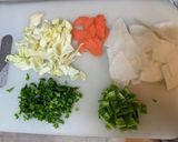 レンジでずぼら中華スープ作り方1写真