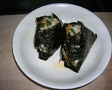 美味しいさつま揚げと切り昆布のおにぎり作り方5写真