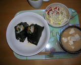 美味しいさつま揚げと切り昆布のおにぎり作り方6写真