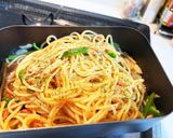 メスティンで水漬けナポリタンのキャンプ飯作り方30写真