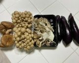 ナス豚きのこ炒め作り方1写真