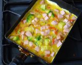 魚肉ソーセージでスパニッシュ風オムレツ♪作り方4写真
