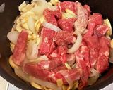 超簡単！母直伝 本格ビーフストロガノフ♡作り方3写真