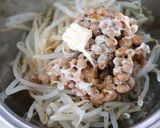 簡単♪ヘルシー♪納豆ともやしのマヨ和え作り方2写真
