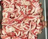 お肉やわらか☆しっかり味牛丼作り方1写真