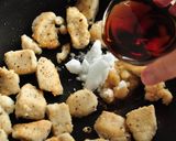 お財布おたすけ。鶏むね肉のピリ辛甘酢絡め作り方6写真